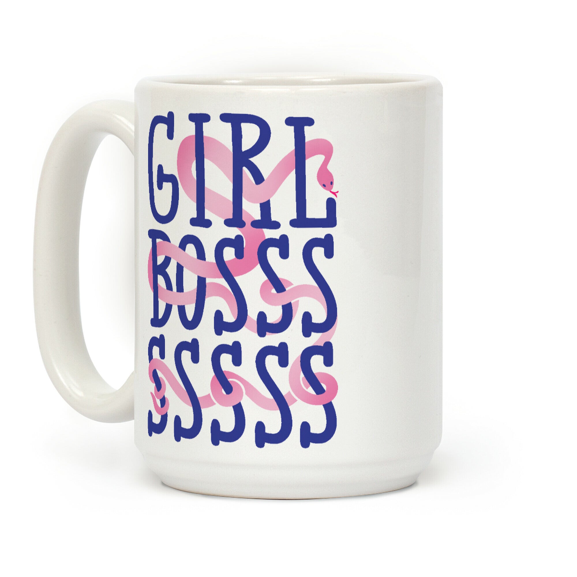 Girl Boss Snake Parody Coffee Mug
